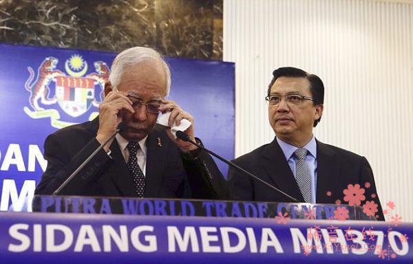 马来西亚总理：留尼汪岛飞机残骸属于马航MH370