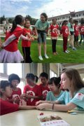 山村小学的国际红十字夏令营