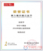 第六届中国公益节隆重揭幕华强电子网荣膺两项大奖